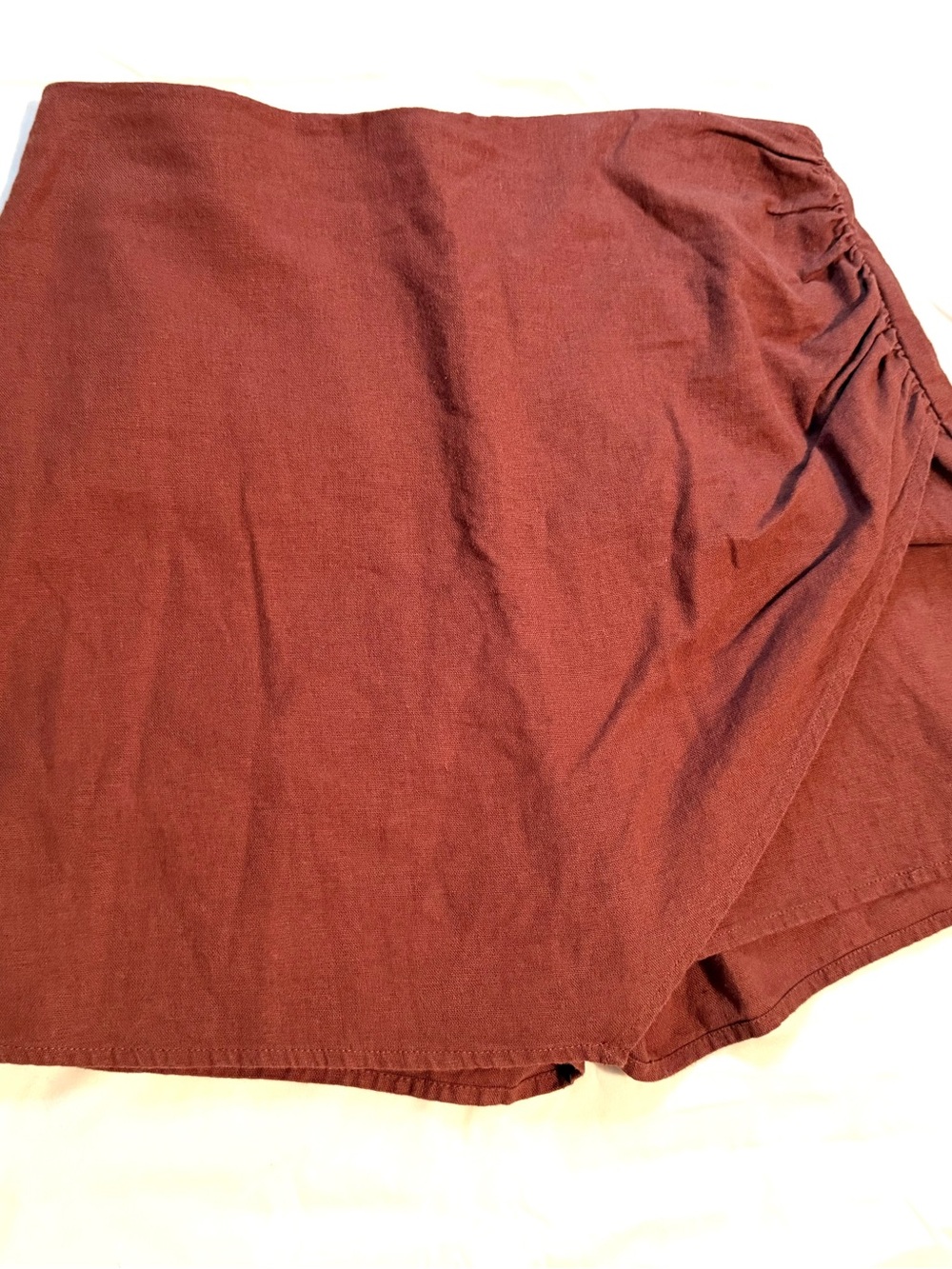 Women’s Rust Brown Casual Skort